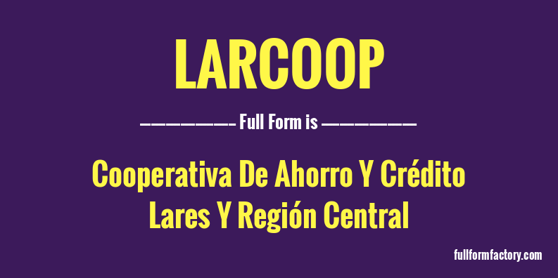 larcoop-full-form