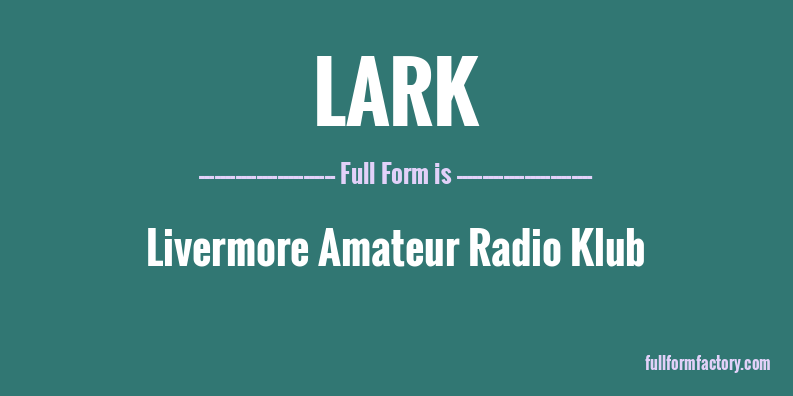 lark-full-form