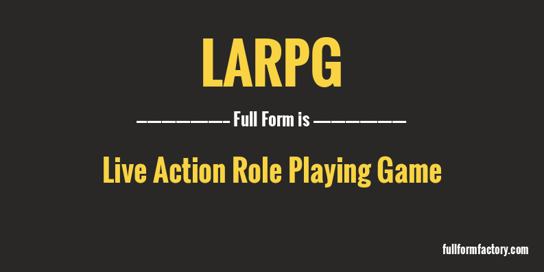 larpg-full-form