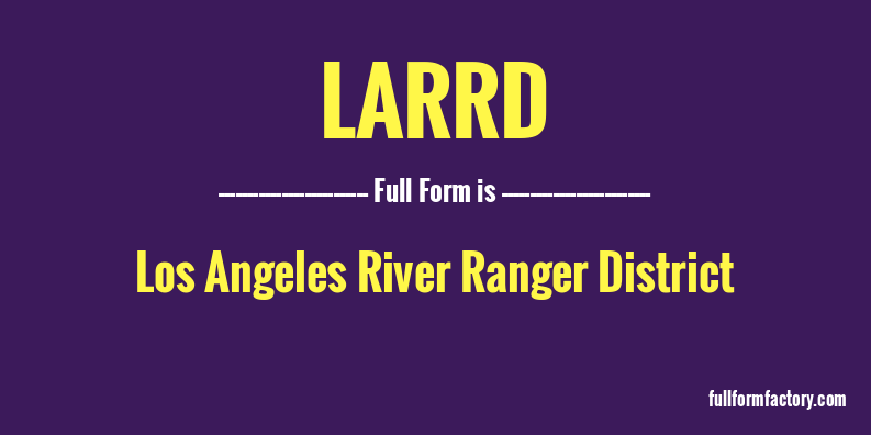 larrd-full-form