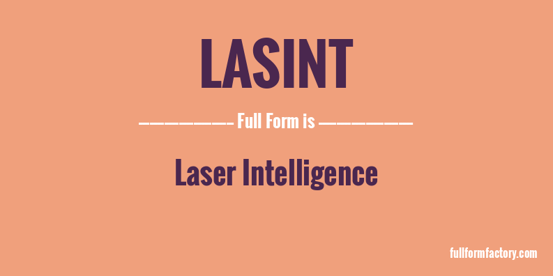 lasint-full-form
