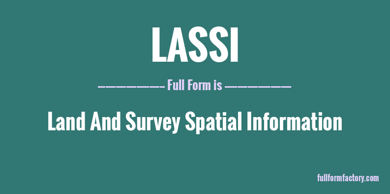 lassi-full-form