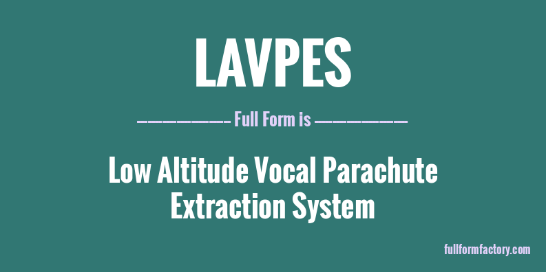 lavpes-full-form