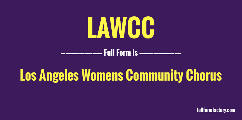 lawcc-full-form