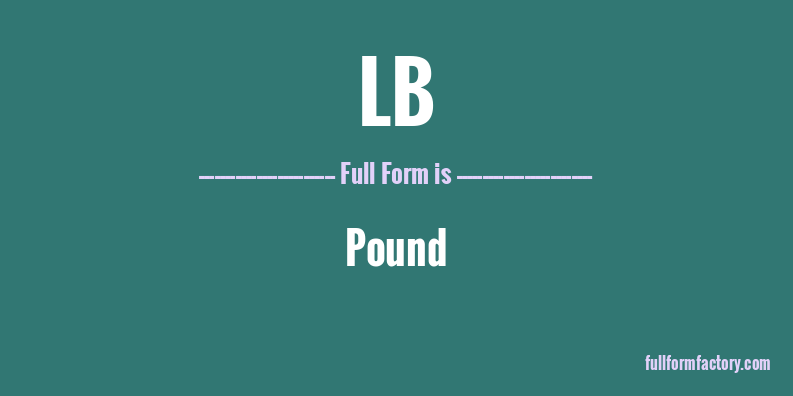 lb-full-form