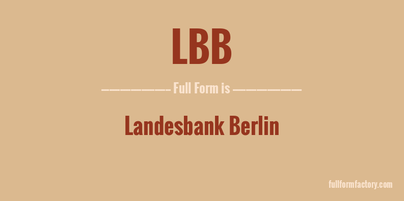 lbb-full-form