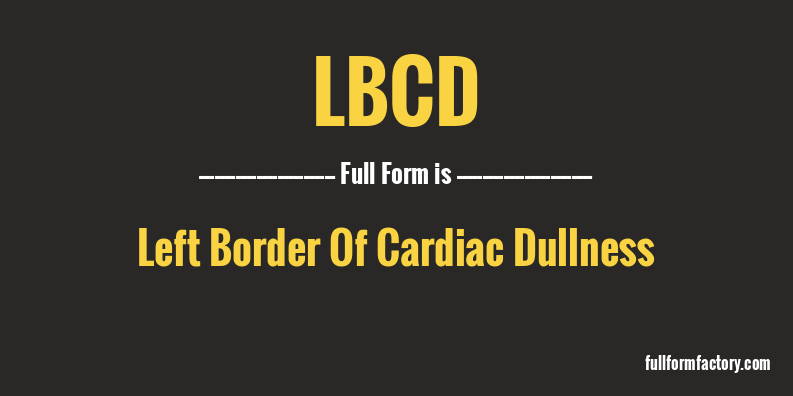 lbcd-full-form