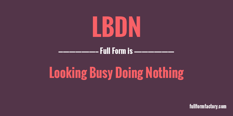 lbdn-full-form