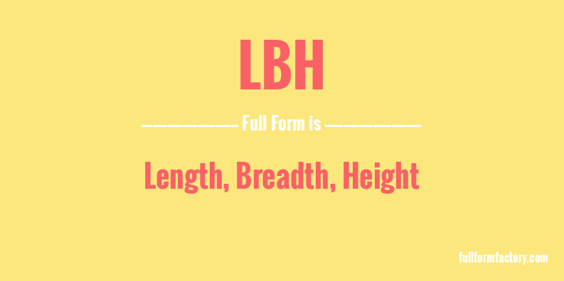lbh-full-form