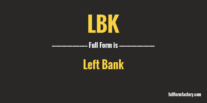lbk-full-form