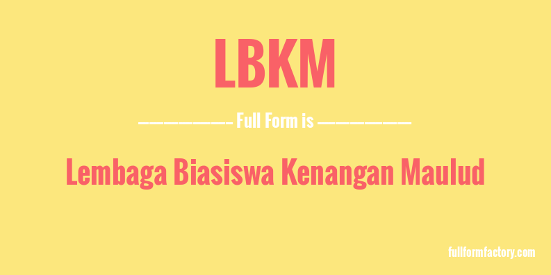 lbkm-full-form