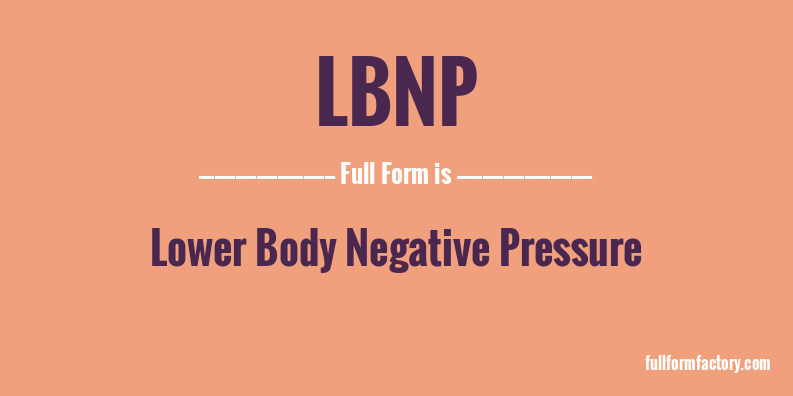 lbnp-full-form