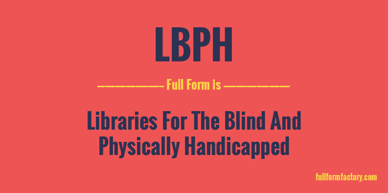 lbph-full-form