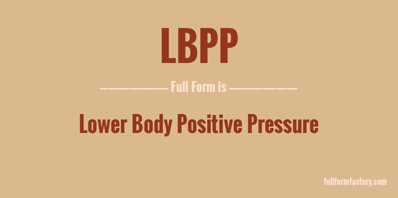 lbpp-full-form