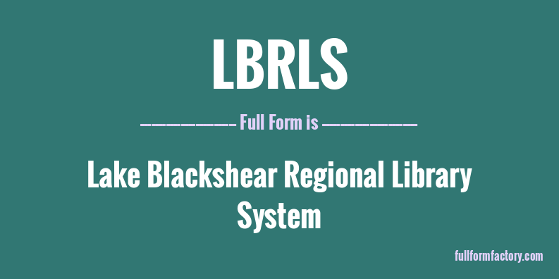 lbrls-full-form