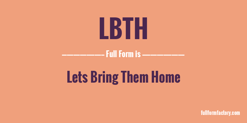lbth-full-form