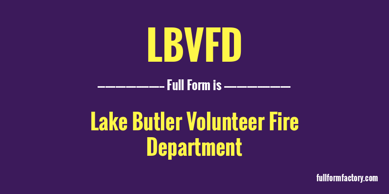 lbvfd-full-form