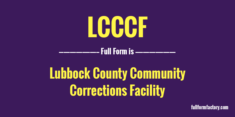 lcccf-full-form