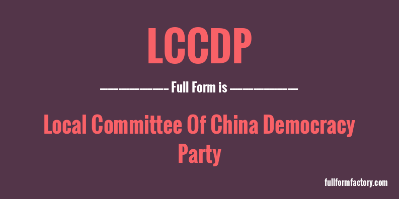 lccdp-full-form