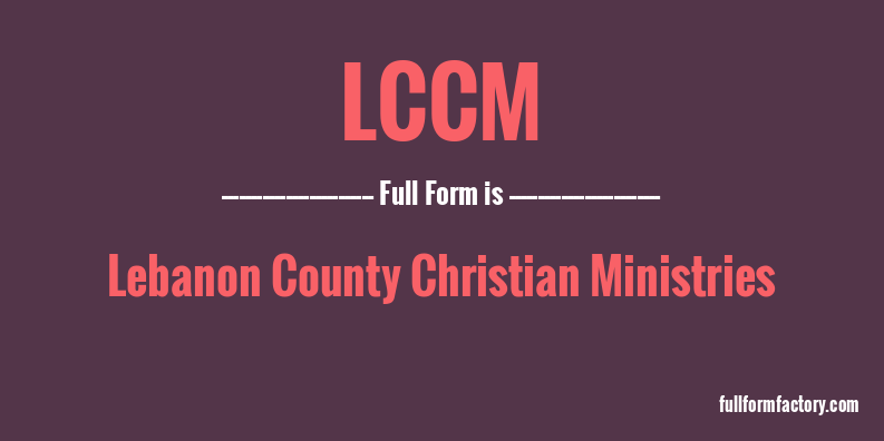 lccm-full-form