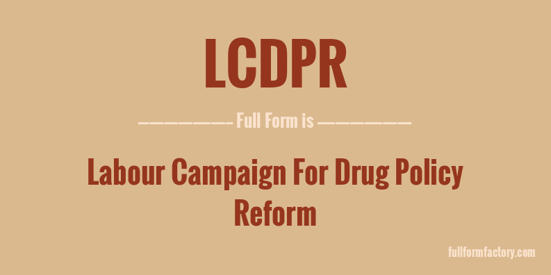 lcdpr-full-form