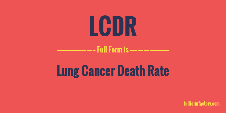 lcdr-full-form