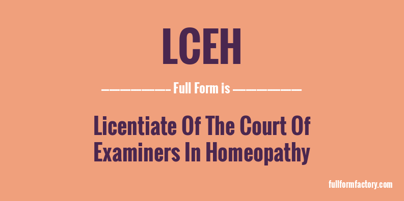 lceh-full-form