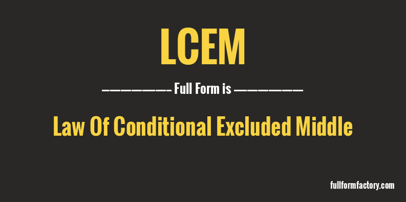 lcem-full-form