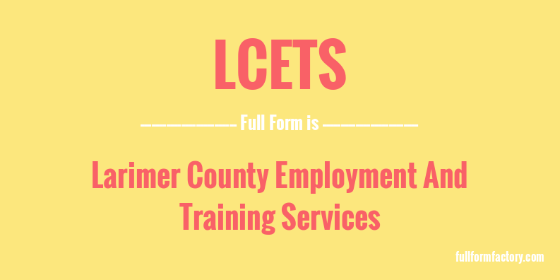 lcets-full-form