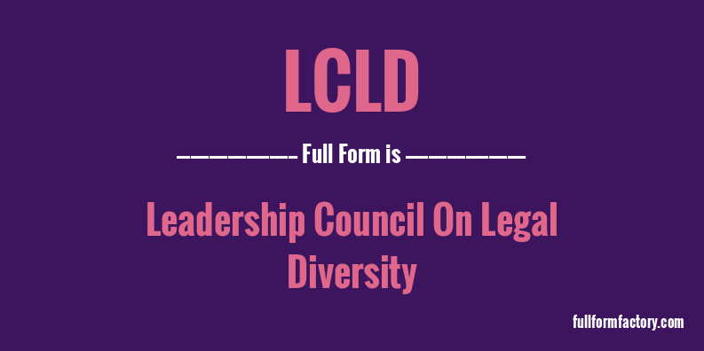 lcld-full-form