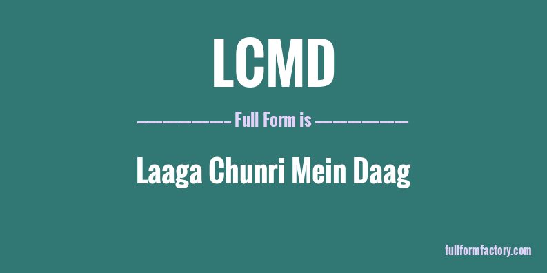 lcmd-full-form