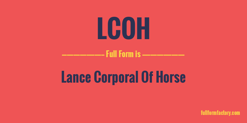 lcoh-full-form