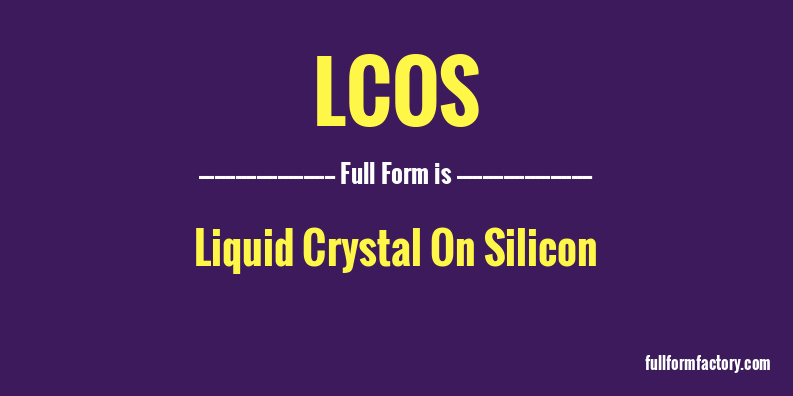 lcos-full-form
