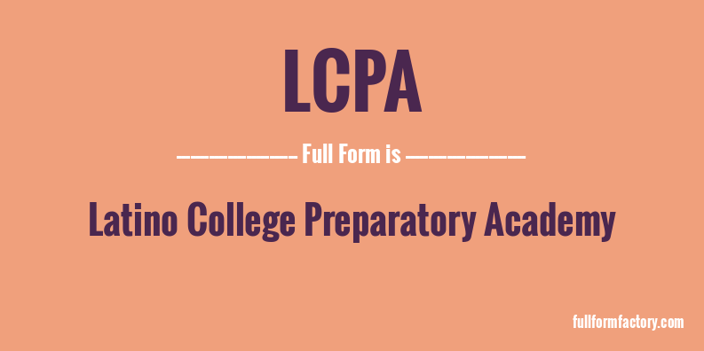 lcpa-full-form