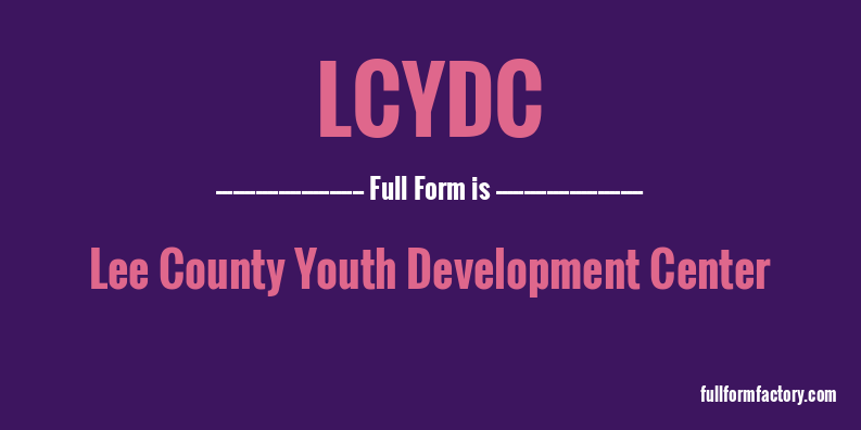 lcydc-full-form