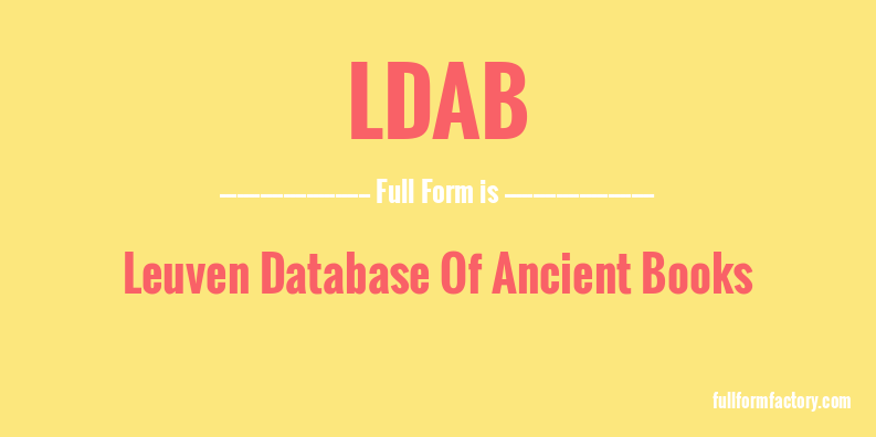 ldab-full-form