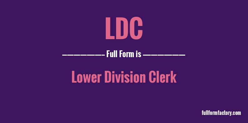 ldc-full-form