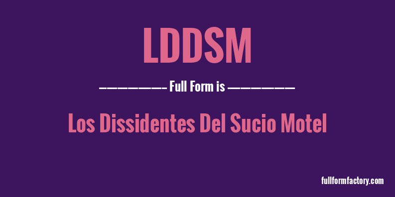 lddsm-full-form