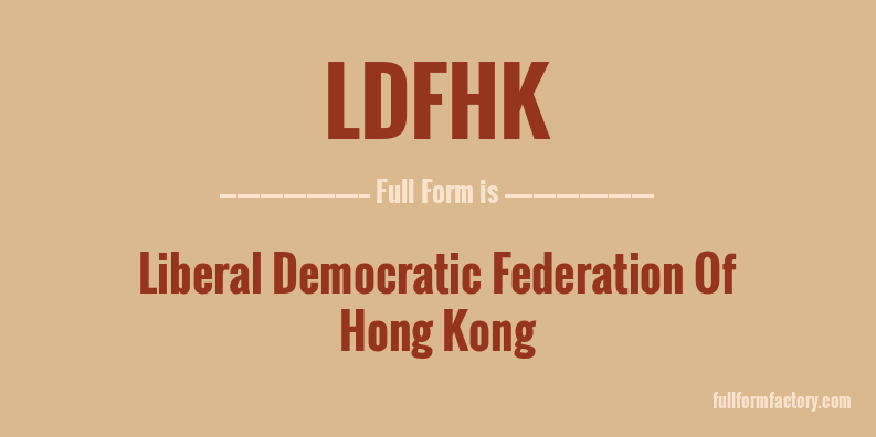 ldfhk-full-form