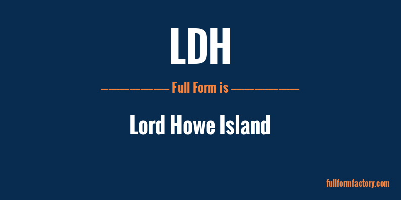ldh-full-form