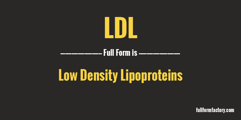 ldl-full-form