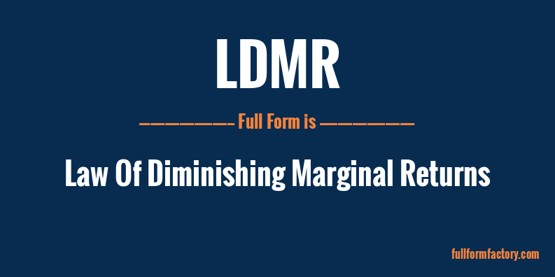 ldmr-full-form