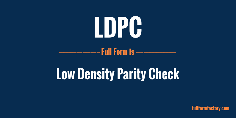 ldpc-full-form