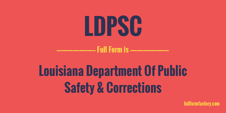ldpsc-full-form