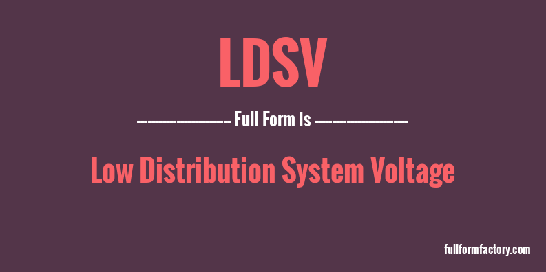 ldsv-full-form