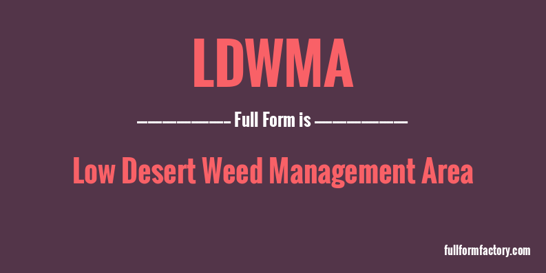 ldwma-full-form