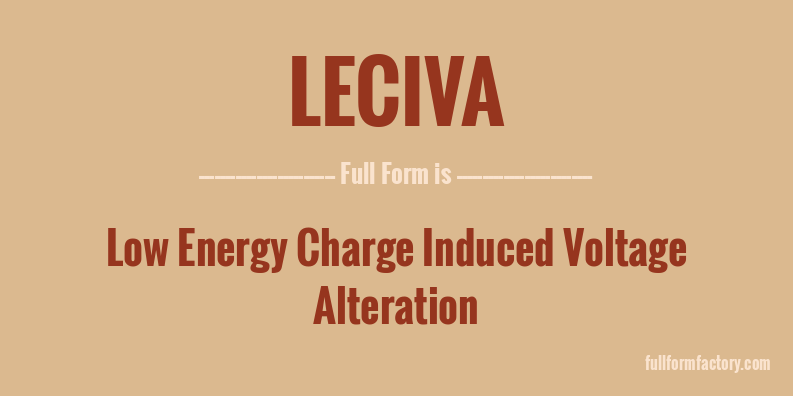 leciva-full-form