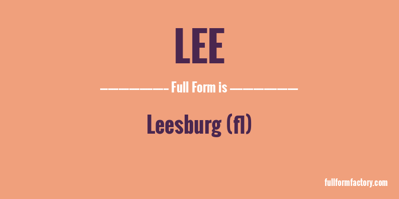 lee-full-form