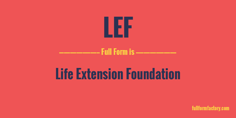 lef-full-form