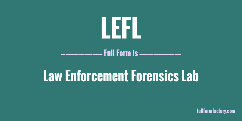 lefl-full-form